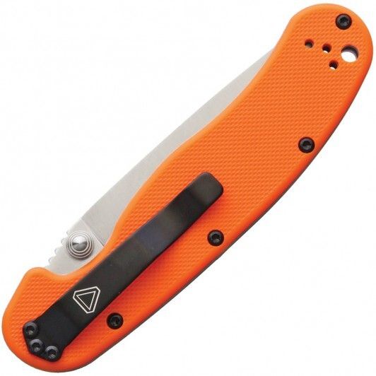 Складной нож Ontario RAT II Orange, сталь AUS-8, рукоять термопластик GRN
