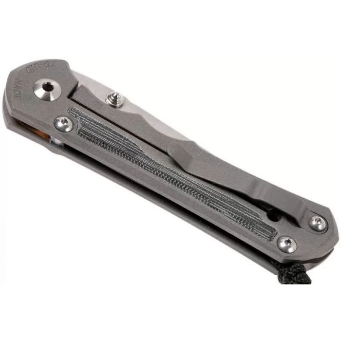 Складной нож Chris Reeve Large Inkosi Insingo, сталь S35VN, рукоять титановый сплав со вставкой из микарты