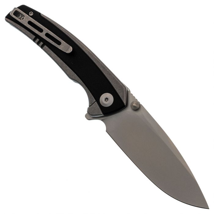 Складной нож CJRB Centros, сталь D2, Black G10