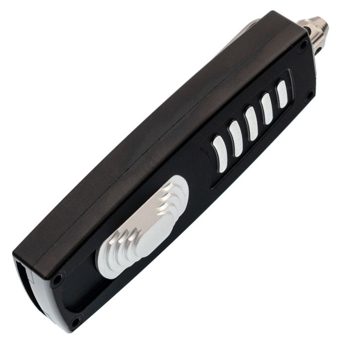 Автоматический нож Steelclaw Криптон-04-1, сталь D2, рукоять алюминий, черный