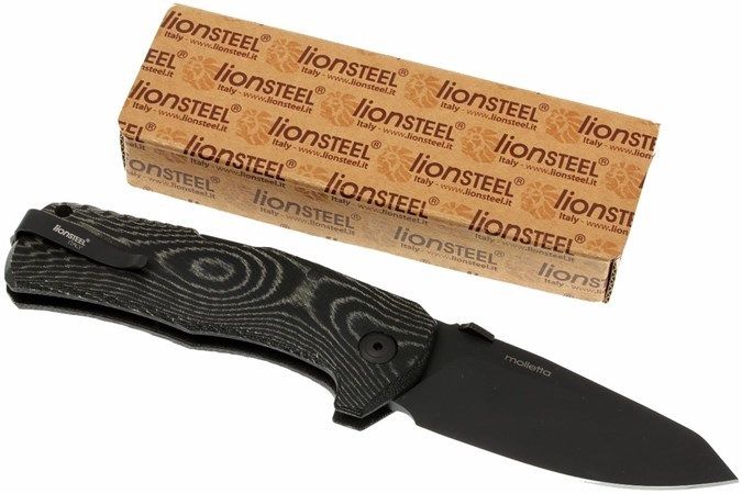 Нож складной LionSteel TM1 MB, сталь Sleipner, рукоять микарта