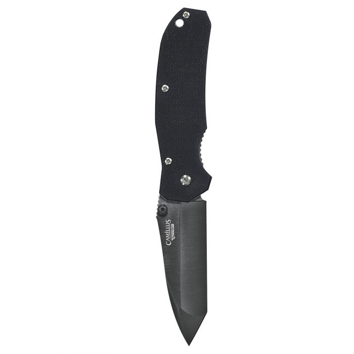 Складной нож Camillus EDC Tanto, сталь VG-10, рукоять стеклотекстолит G-10, чёрный